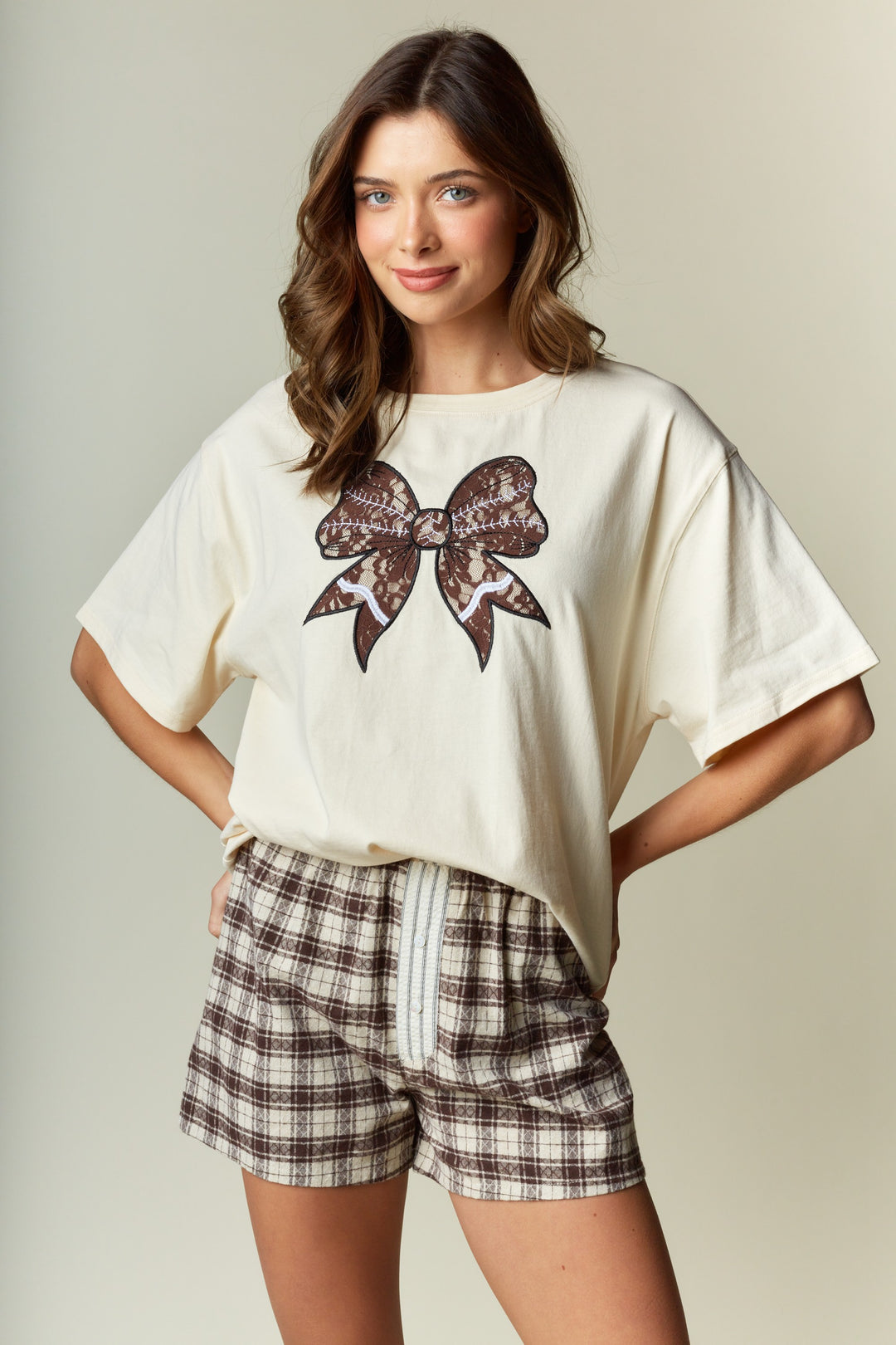 Goal Line Girlie Top