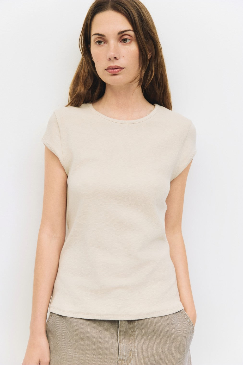 The Keegan Top - Bone