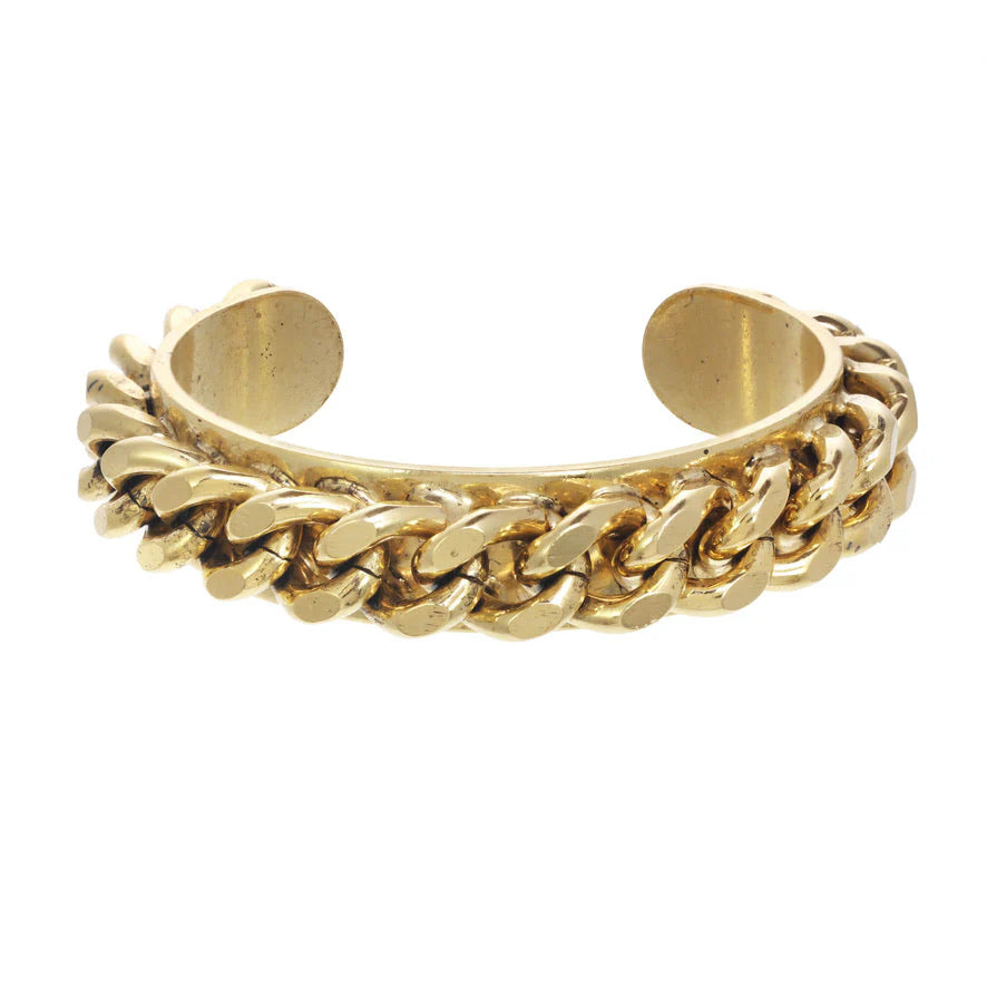 Lenna Cuff - Antique Gold