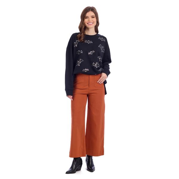 Halloween Sparkle Sweatshirt - BATS