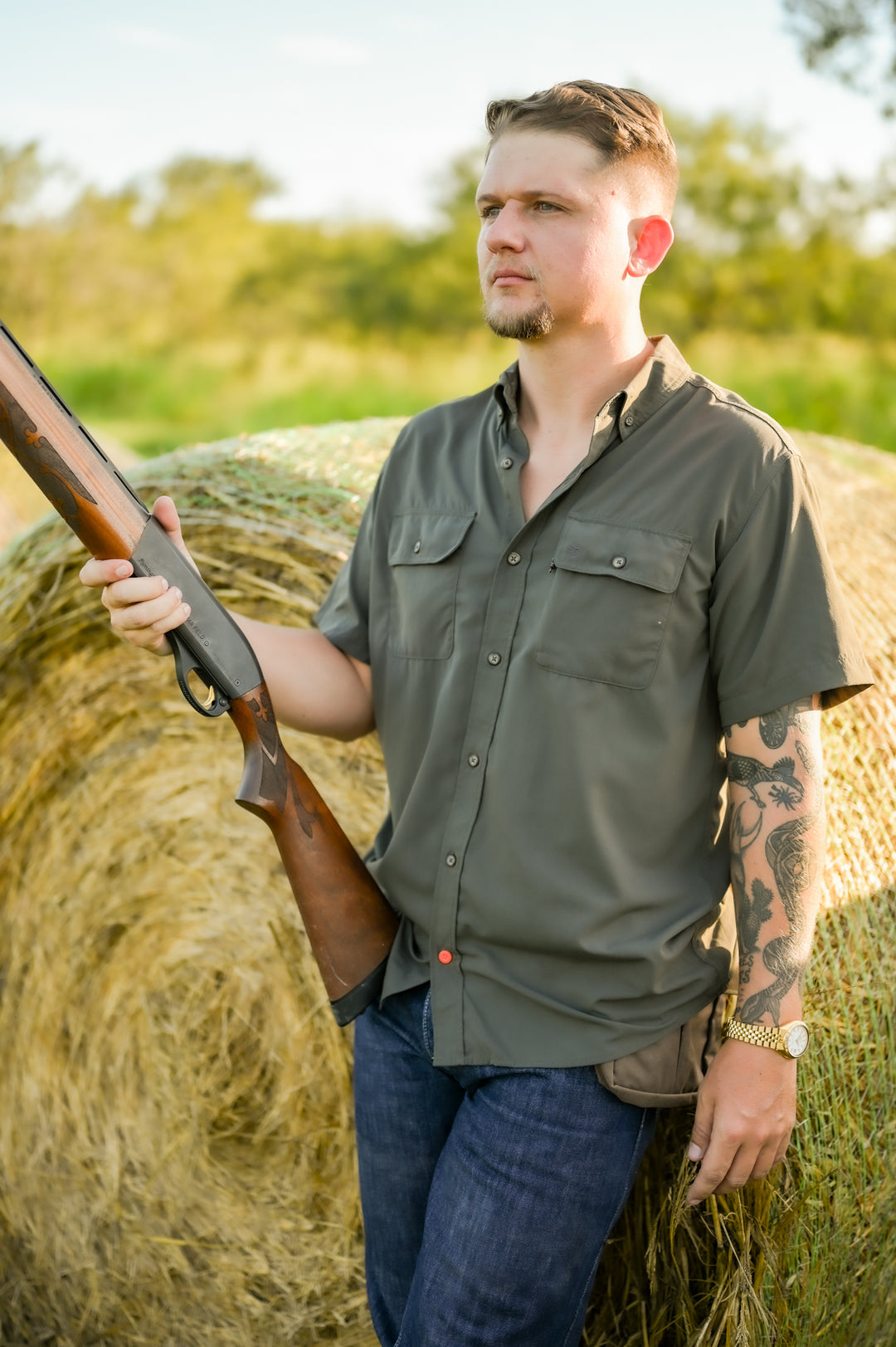 Duck Camp Hunting Shirt - Raven