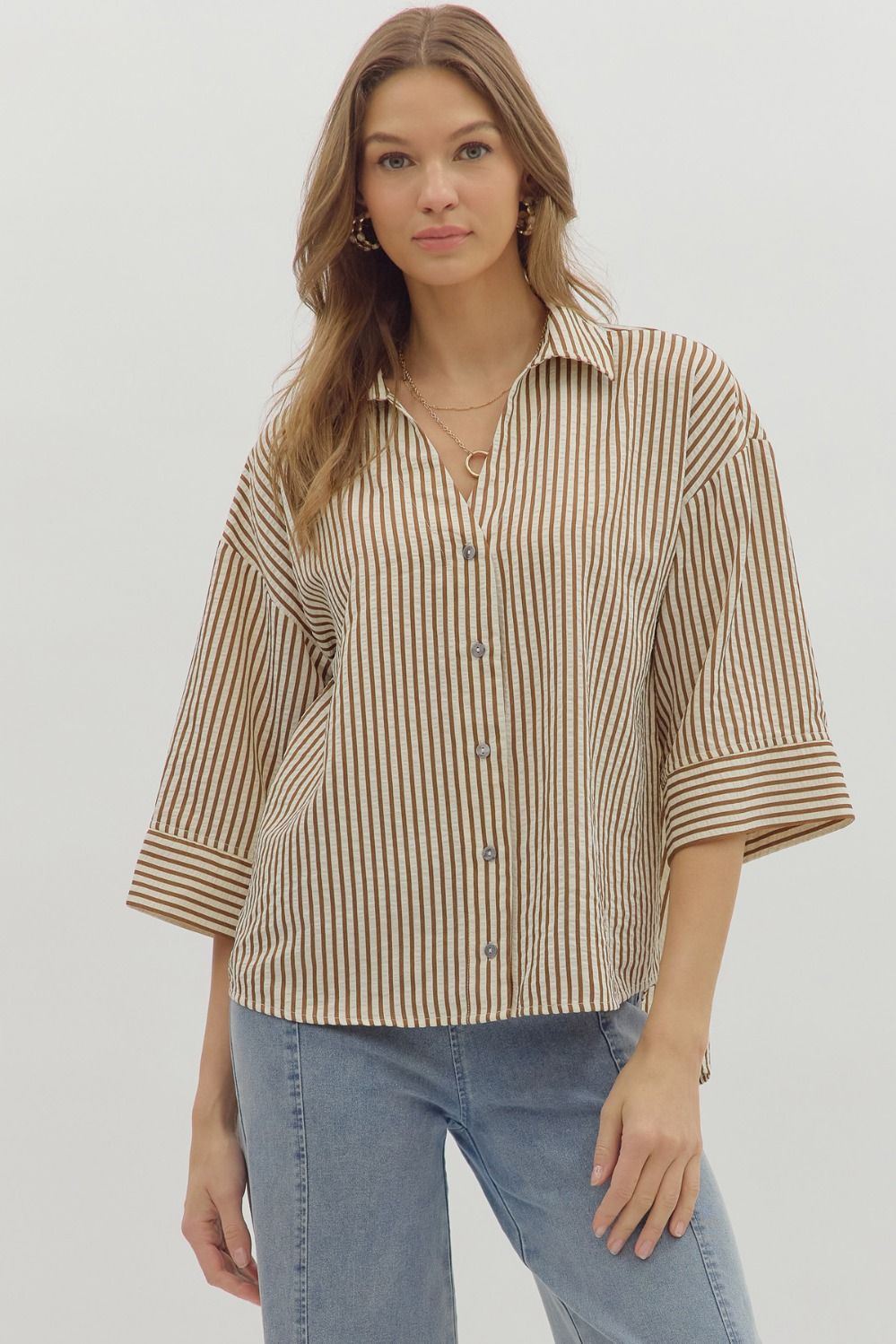 Caramel Path Top