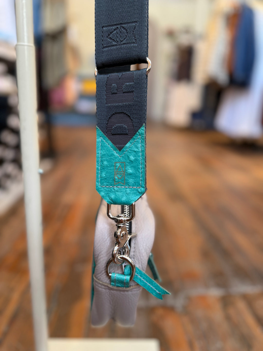 Maeve Crossbody | Stone Grey + Cactus