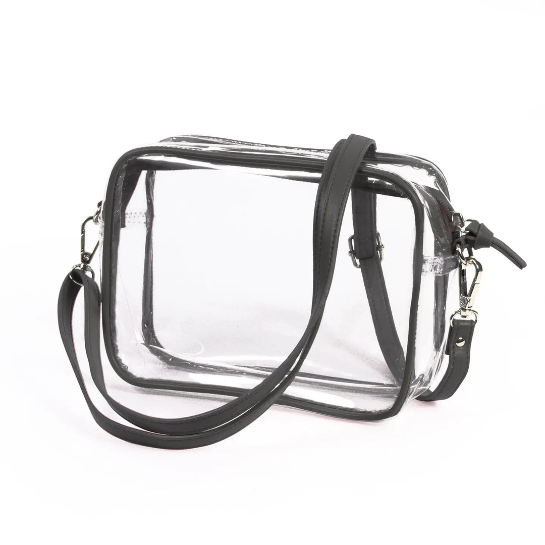 Clear Game Day Purse - Black