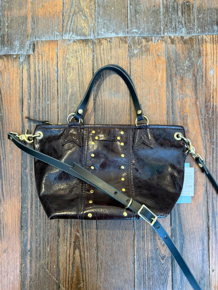 Midnight in Paris Collection | Coco Satchel + Crossbody | Chocolate Truffle