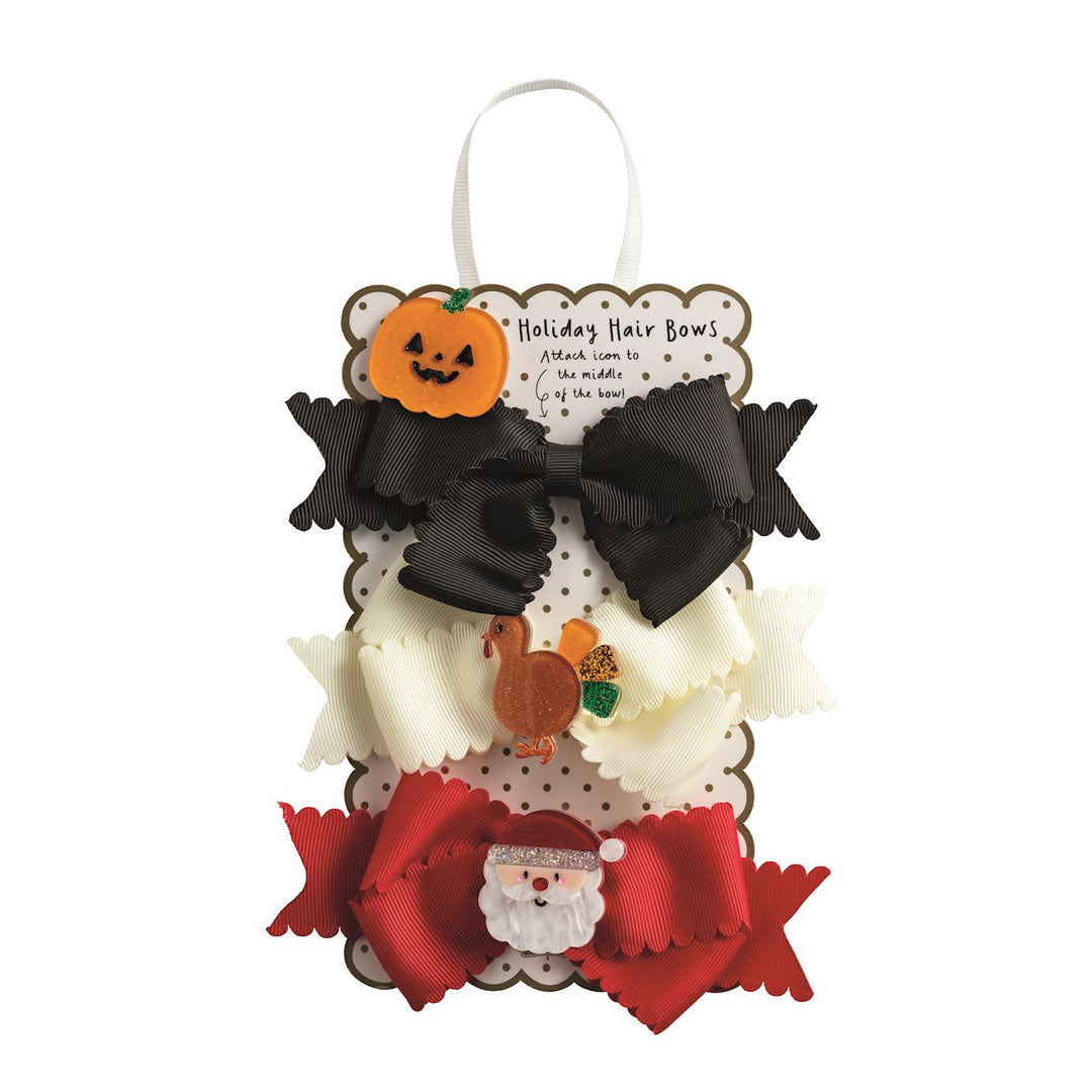 Mudpie My First Holiday Bow