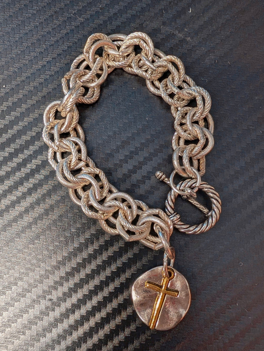 Cross Chain Bracelet