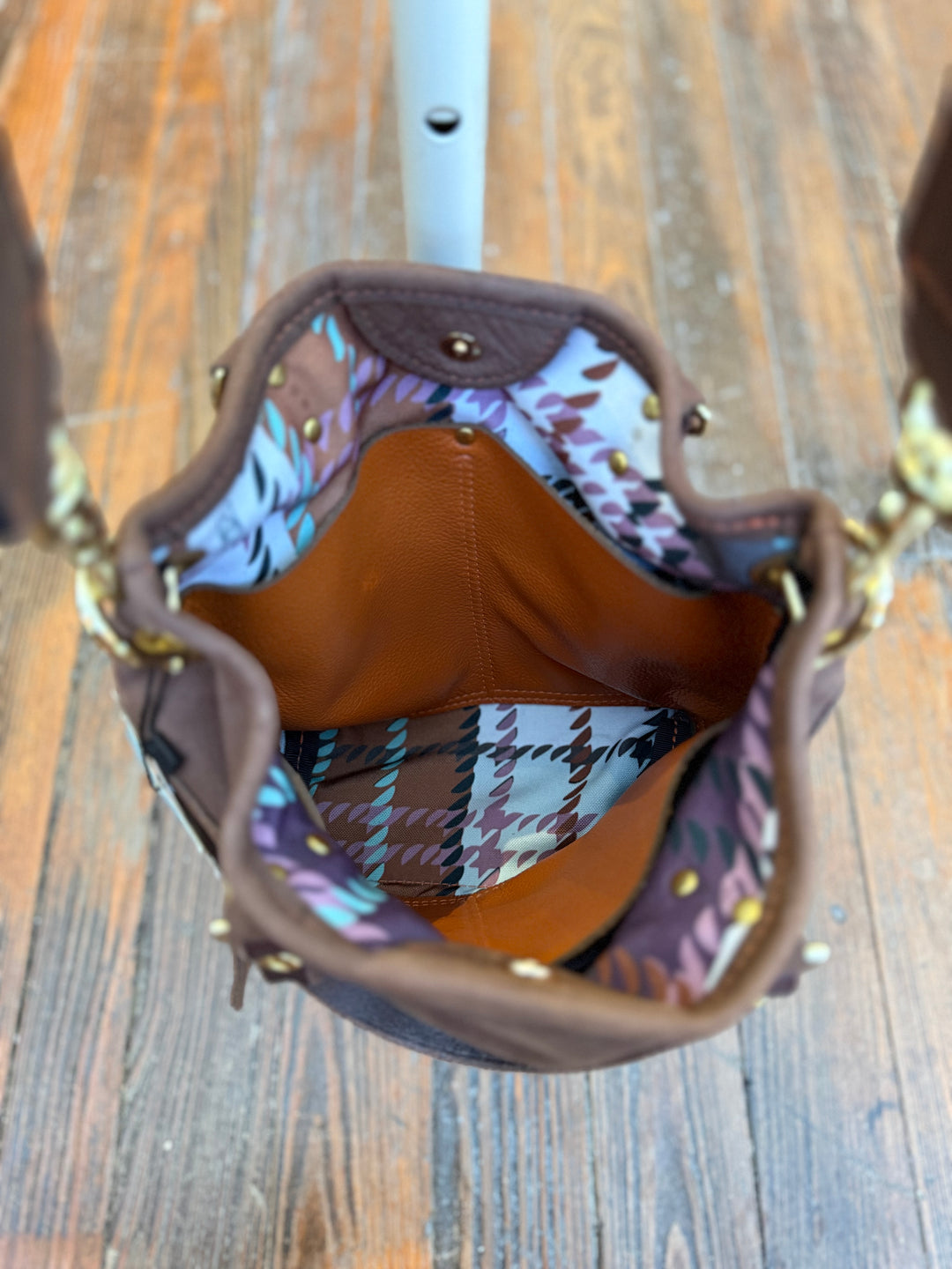 Amika Satchel + Crossbody | Mocha Suede