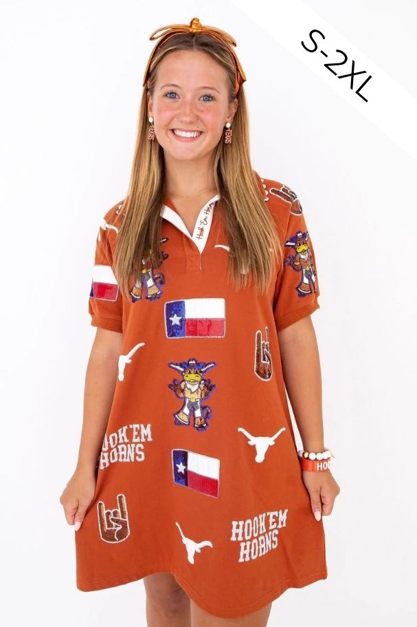 Texas Logo Patch Dress