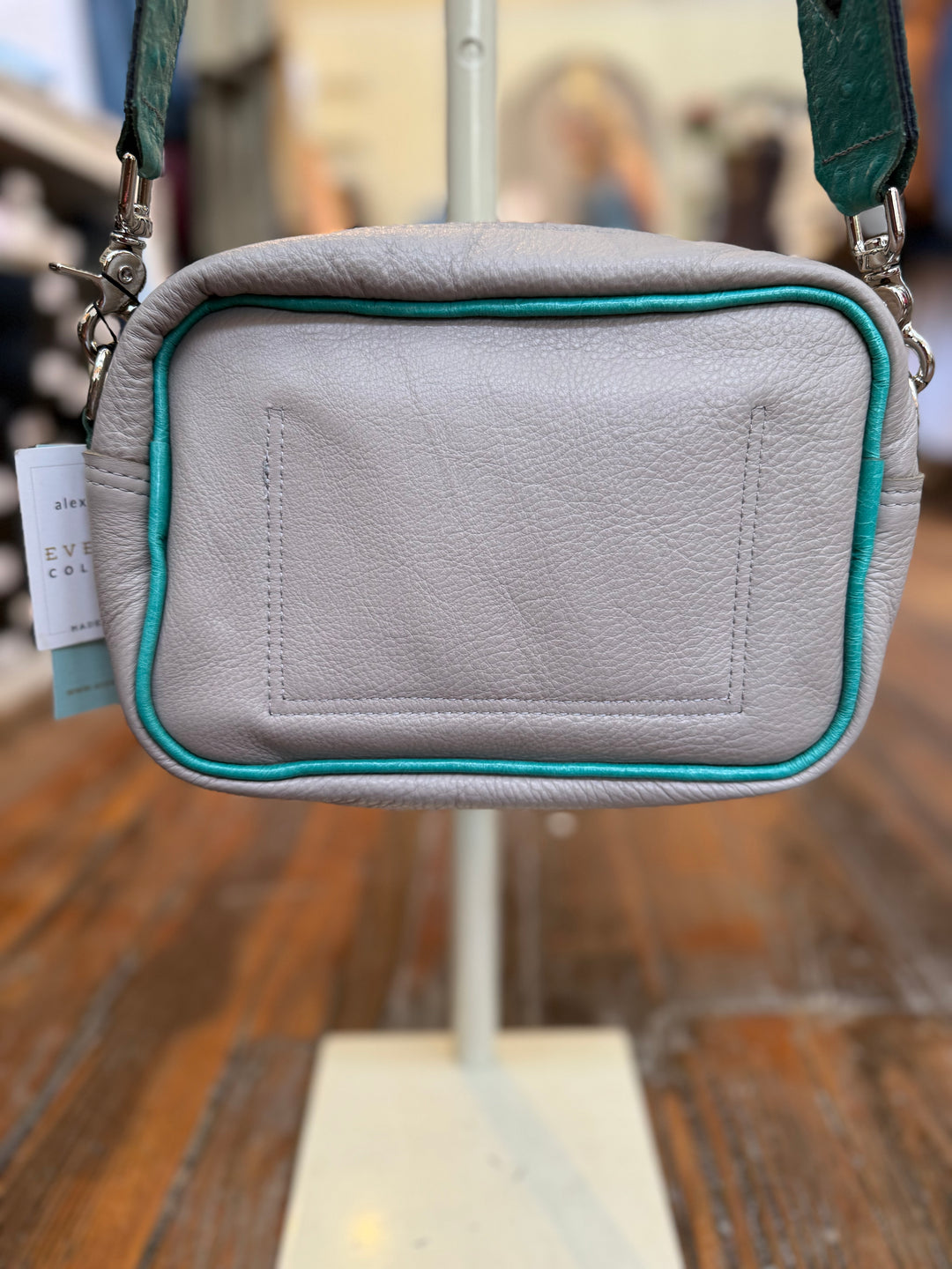 Maeve Crossbody | Stone Grey + Cactus