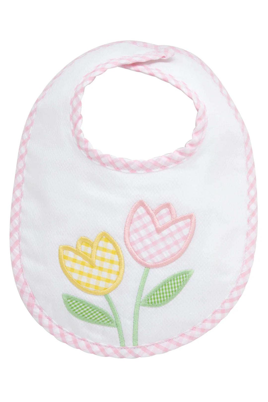 Applique Basic Bib - Tulips