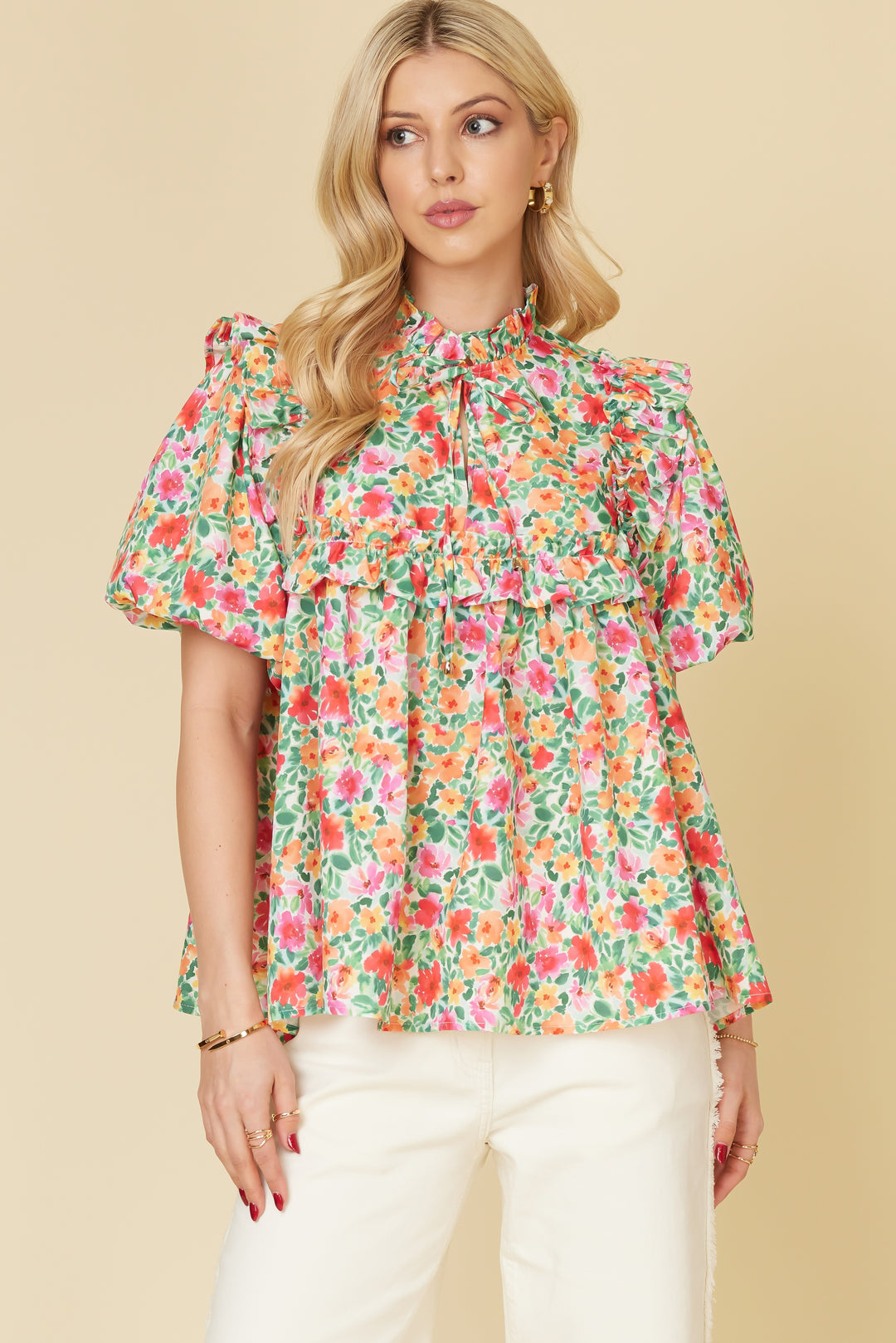 Disty Me Floral Top