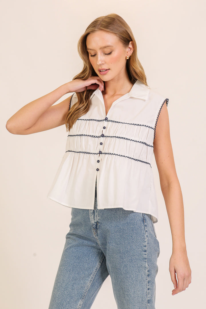 Striped Sass Top