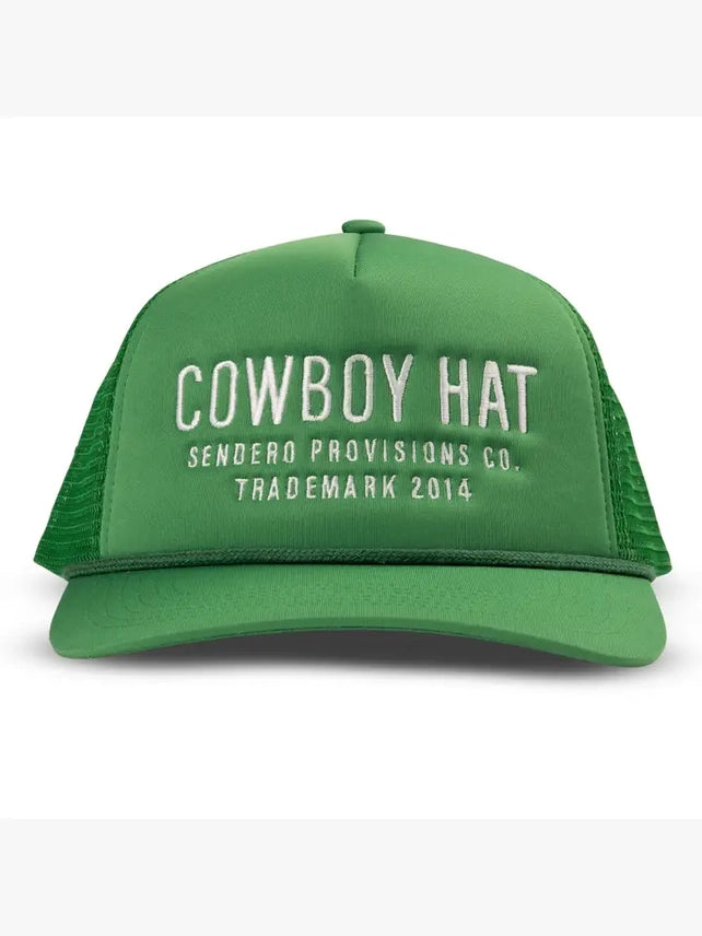Cowboy Hat Trucker - Green