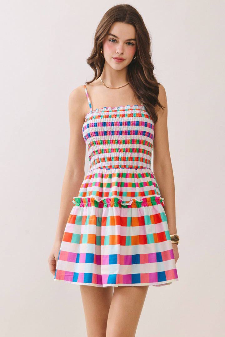 The Pixel Punch Mini Dress