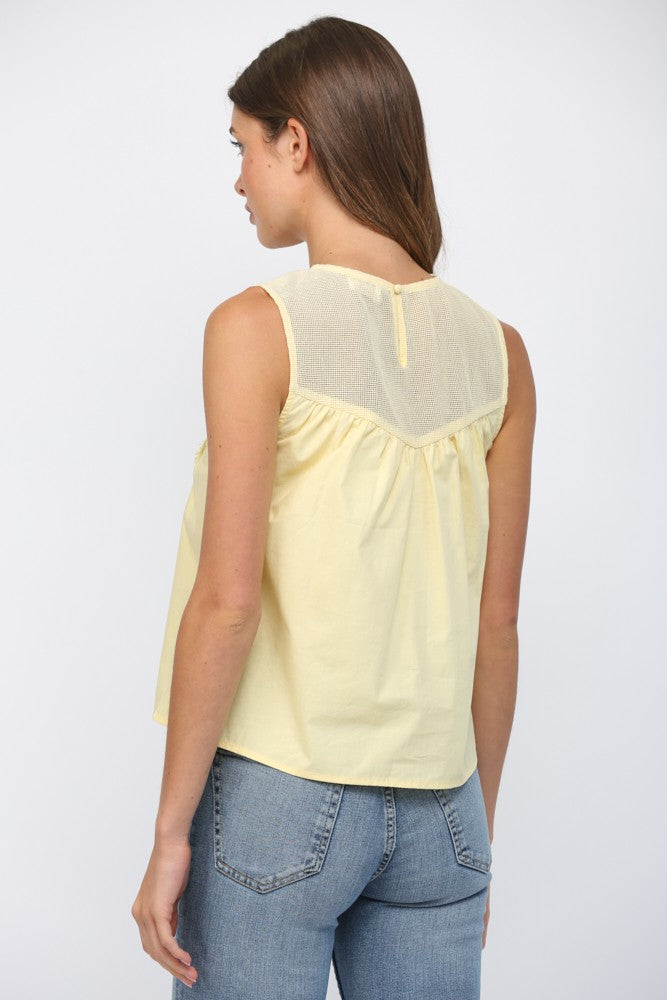 Buttercup Appliqué Tank