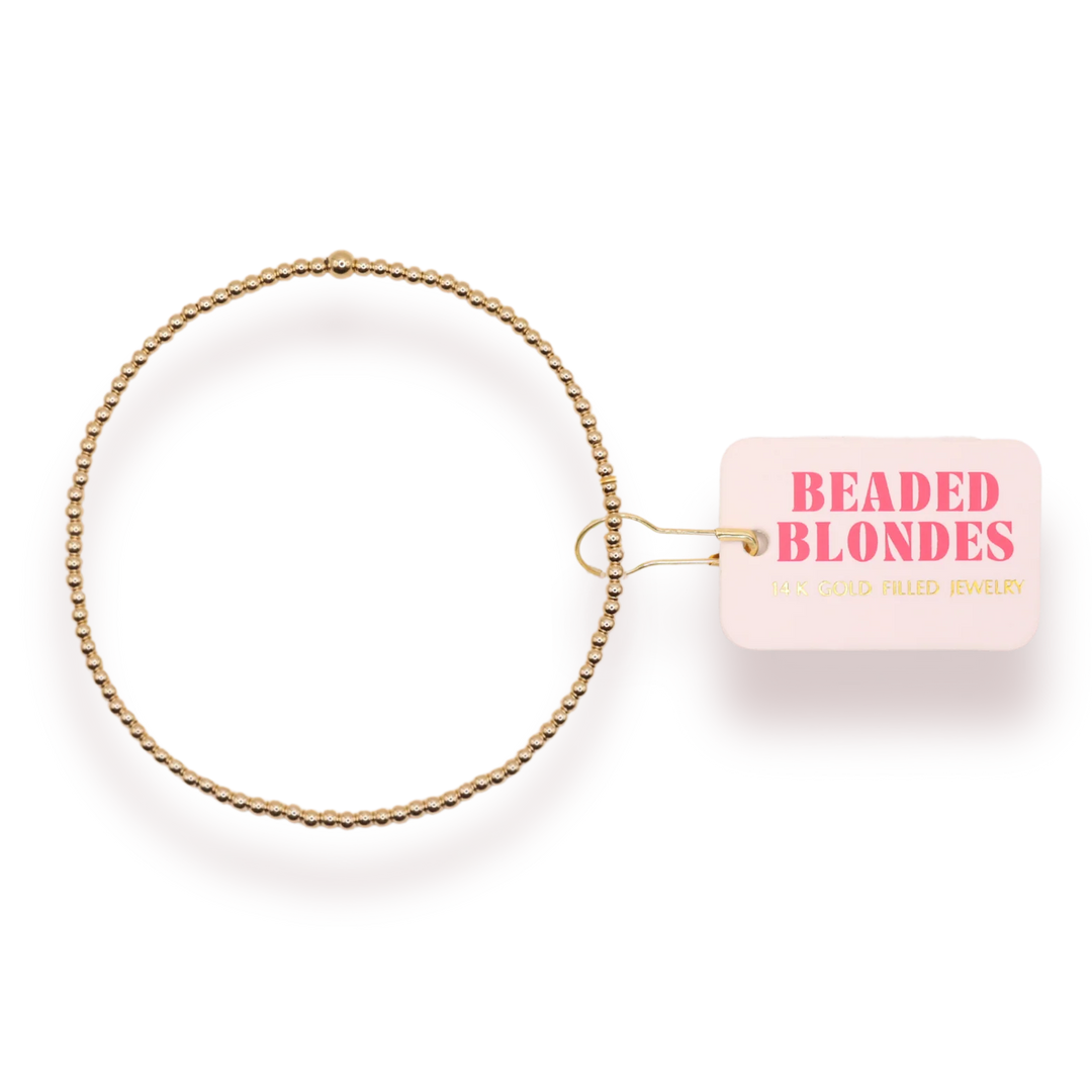 Beaded Blondes 2MM - Gold