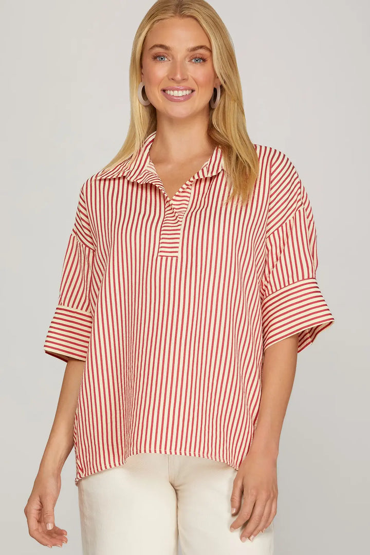 The Freedom Fields Striped Shirt