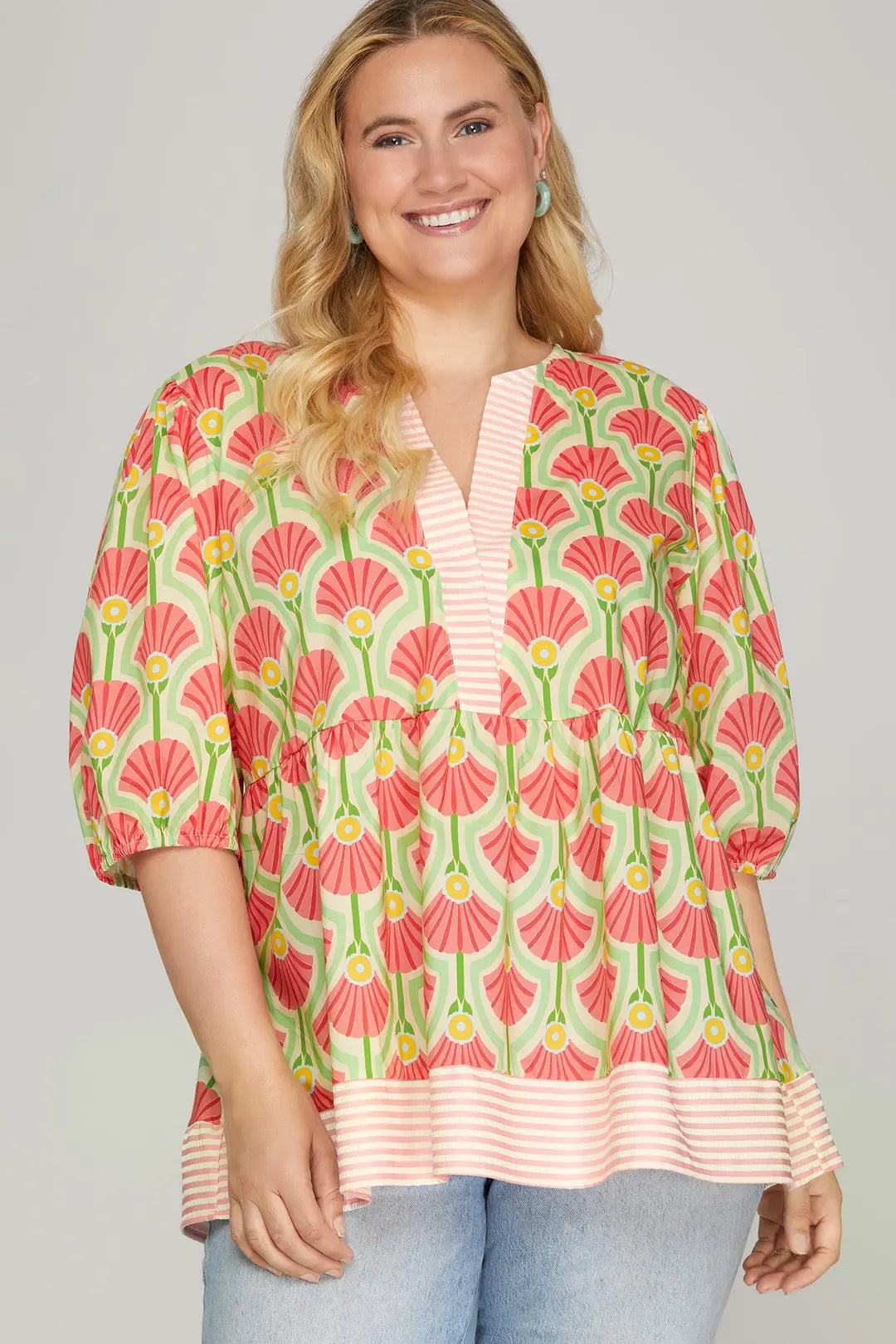 Watermelon Sugar Striped Top