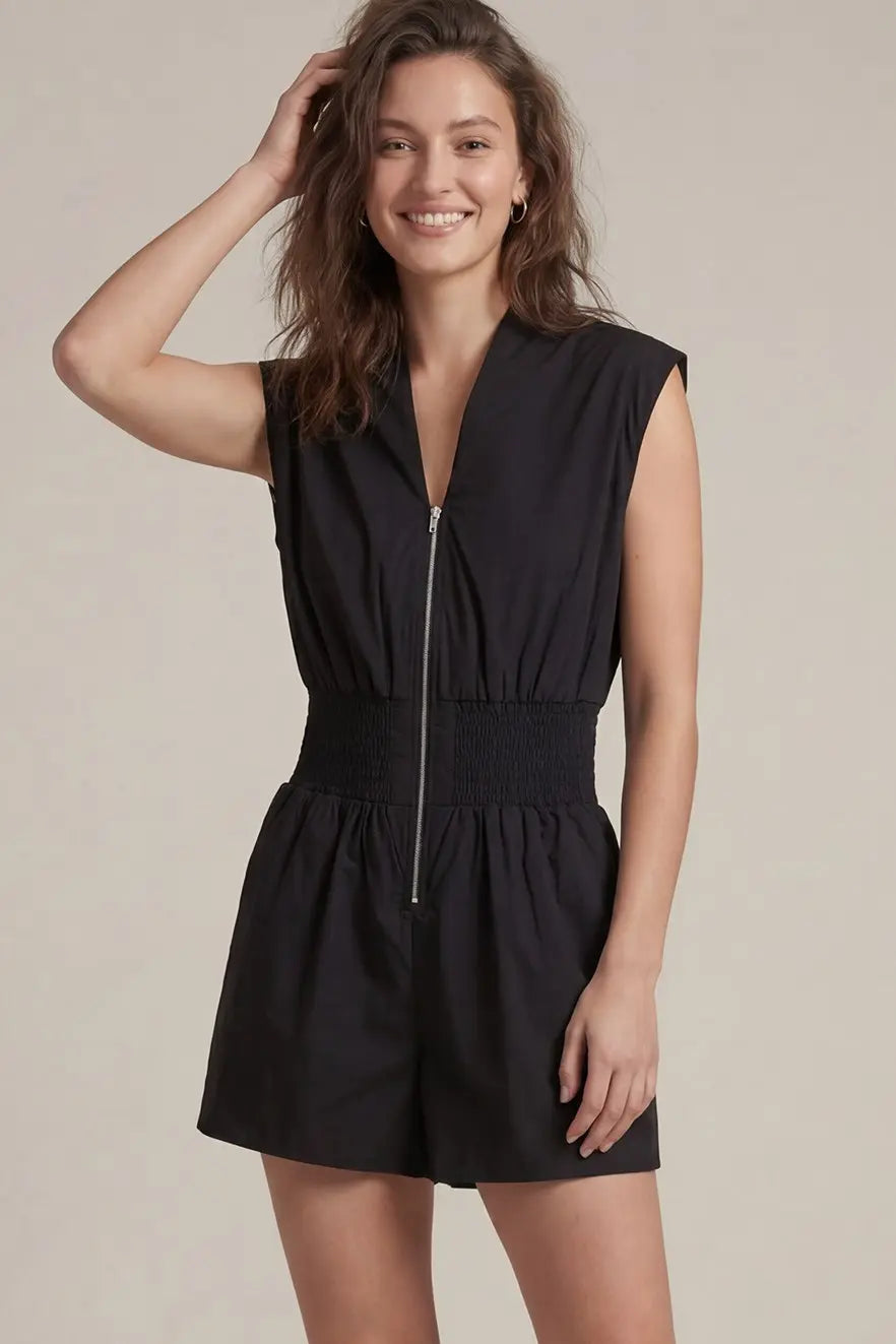 Concrete Jungle Utility Romper