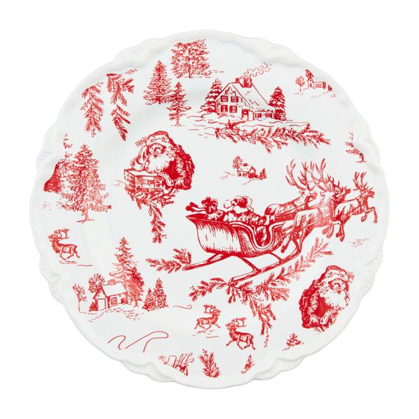 Toile Dessert Plates