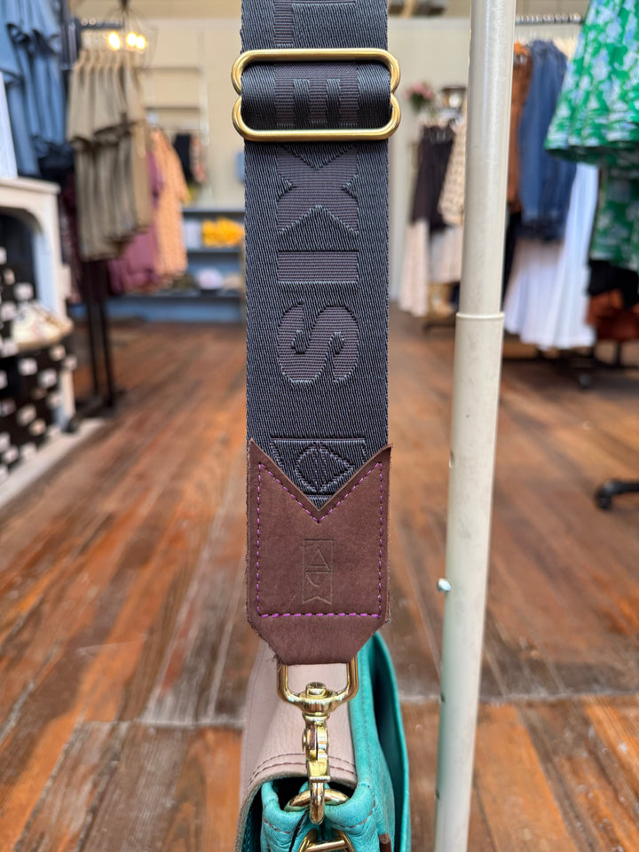 Mini E Crossbody - Stone Grey + Cactus