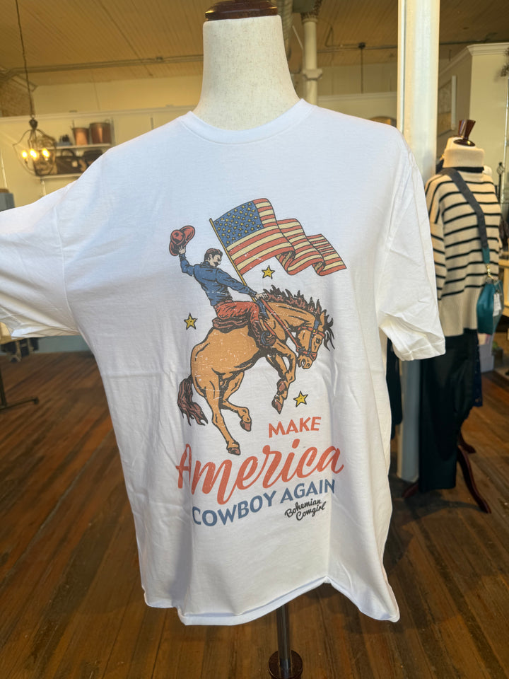 Make America Cowboy Tee