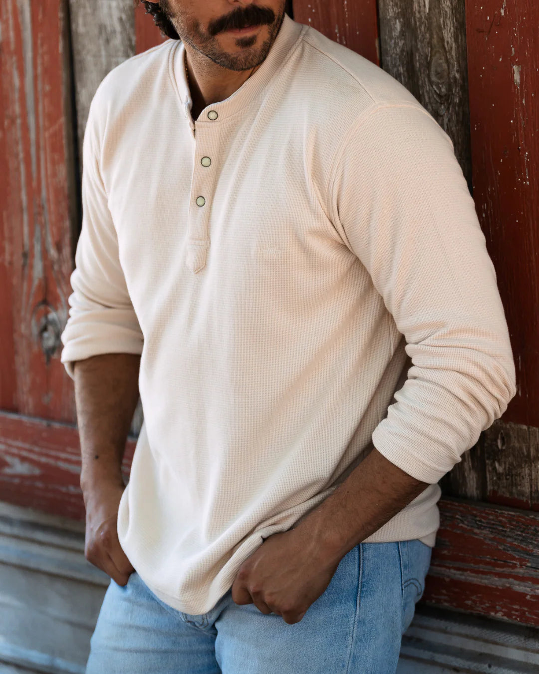 Waffle Henley
