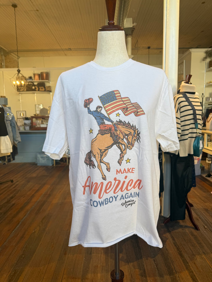 Make America Cowboy Tee