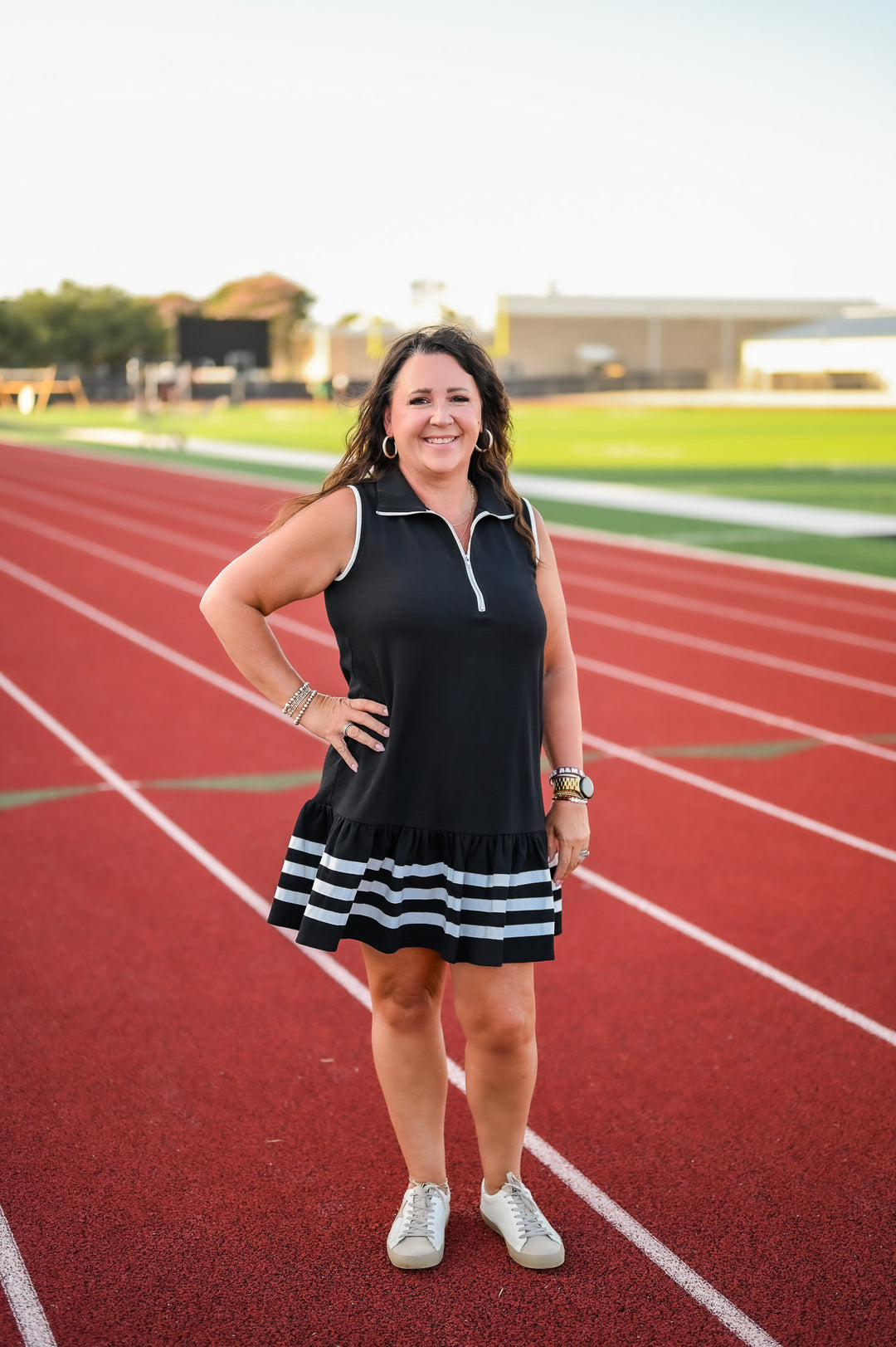 Game Day Dress - Black