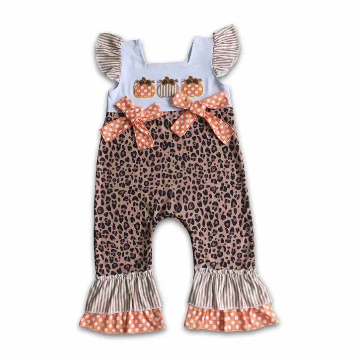 Pumpkin Applique Romper