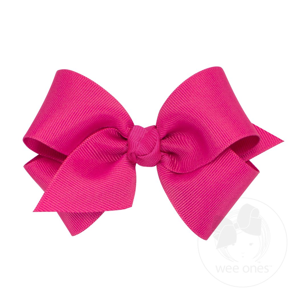 Small Classic Grosgrain Hair Bow (Knot Wrap)