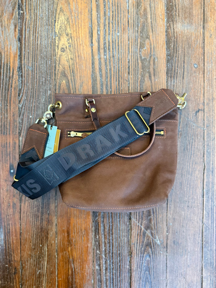 Amika Satchel + Crossbody | Mocha Suede