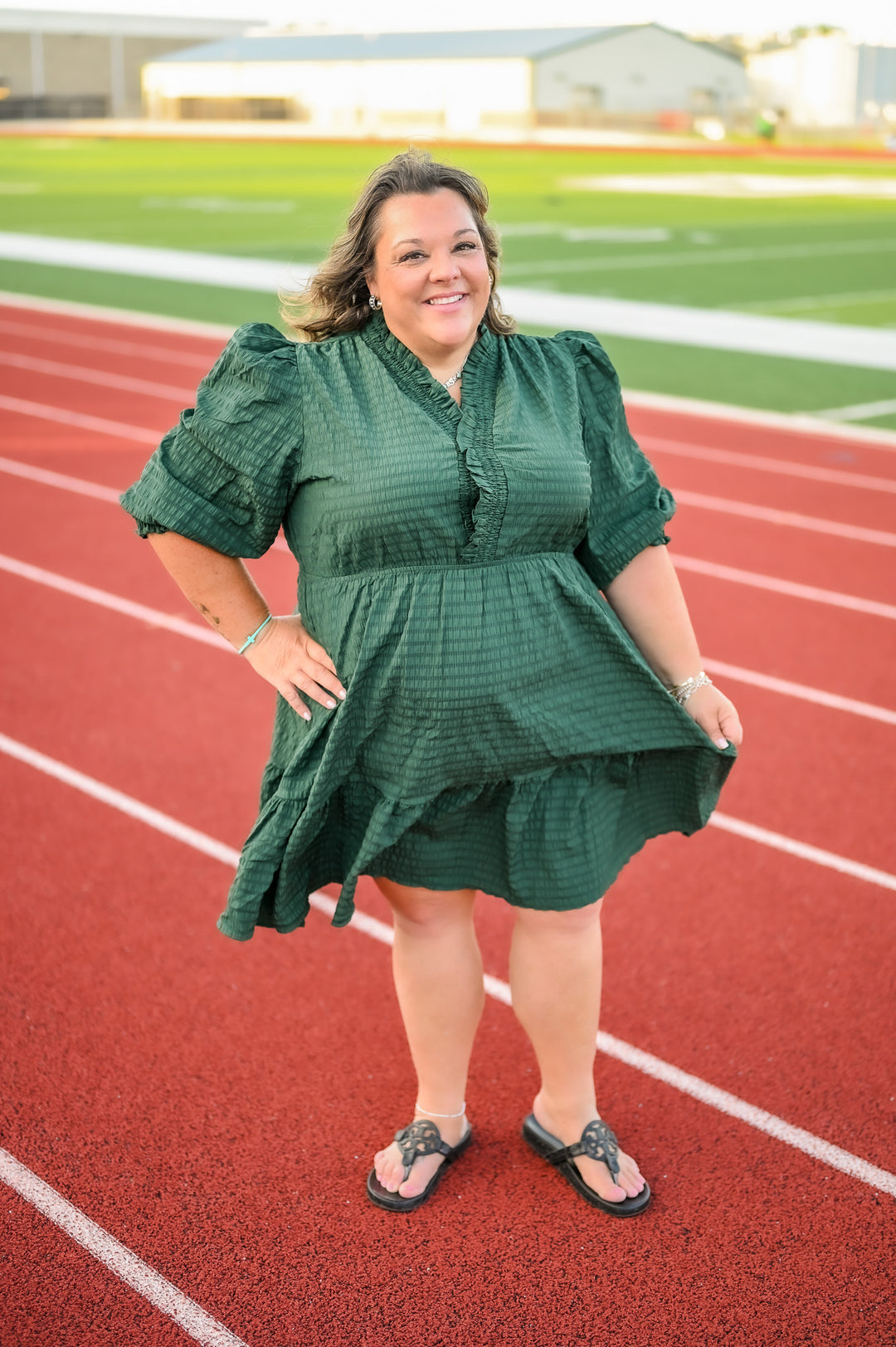 Ruffle It Out Dress