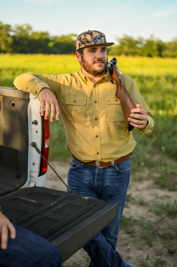 Duck Camp M's Field Shirt - Wheat