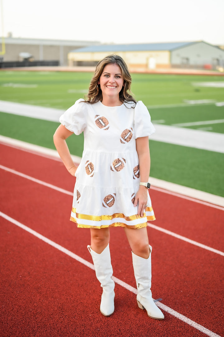 Sparkle Snap Dress