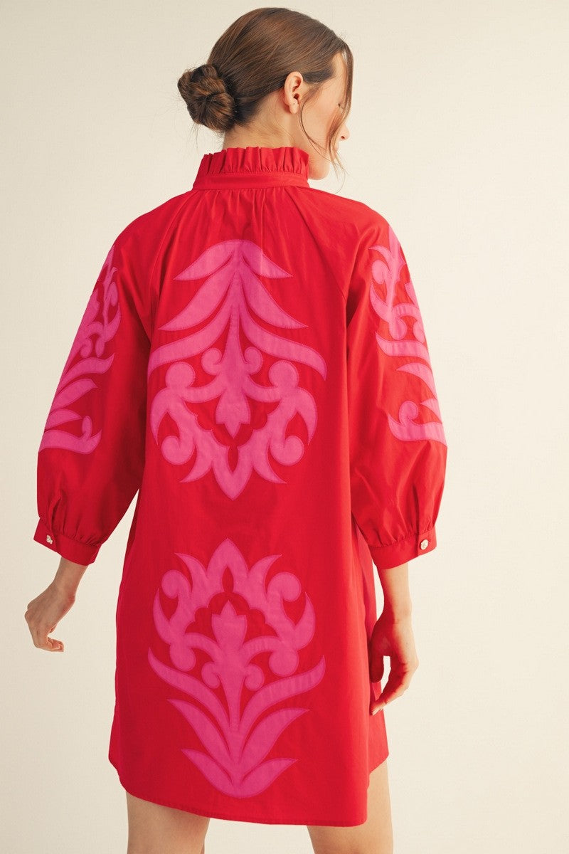 The Valentina Embroidered Set