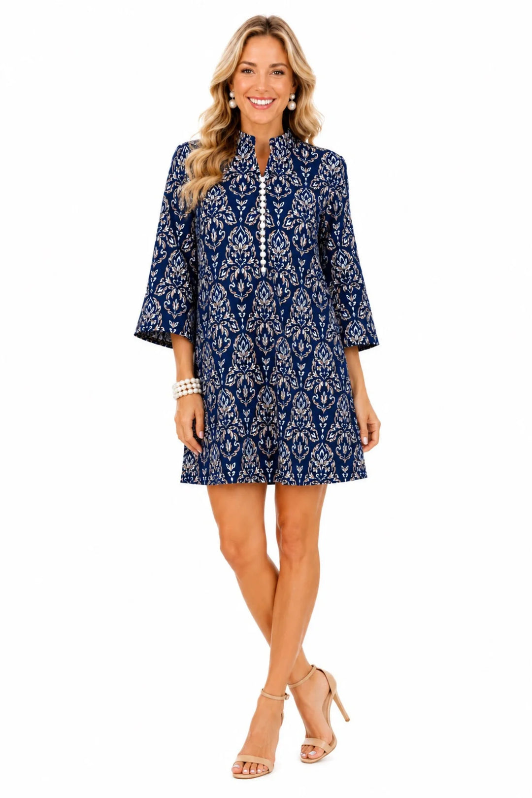 BC Caftan - Santorini Blue Lace