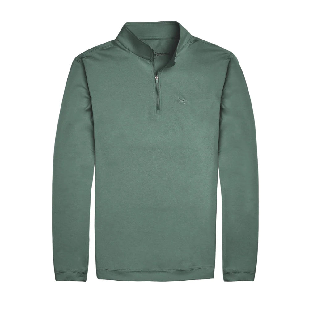 Performance Quarter Zip - Green