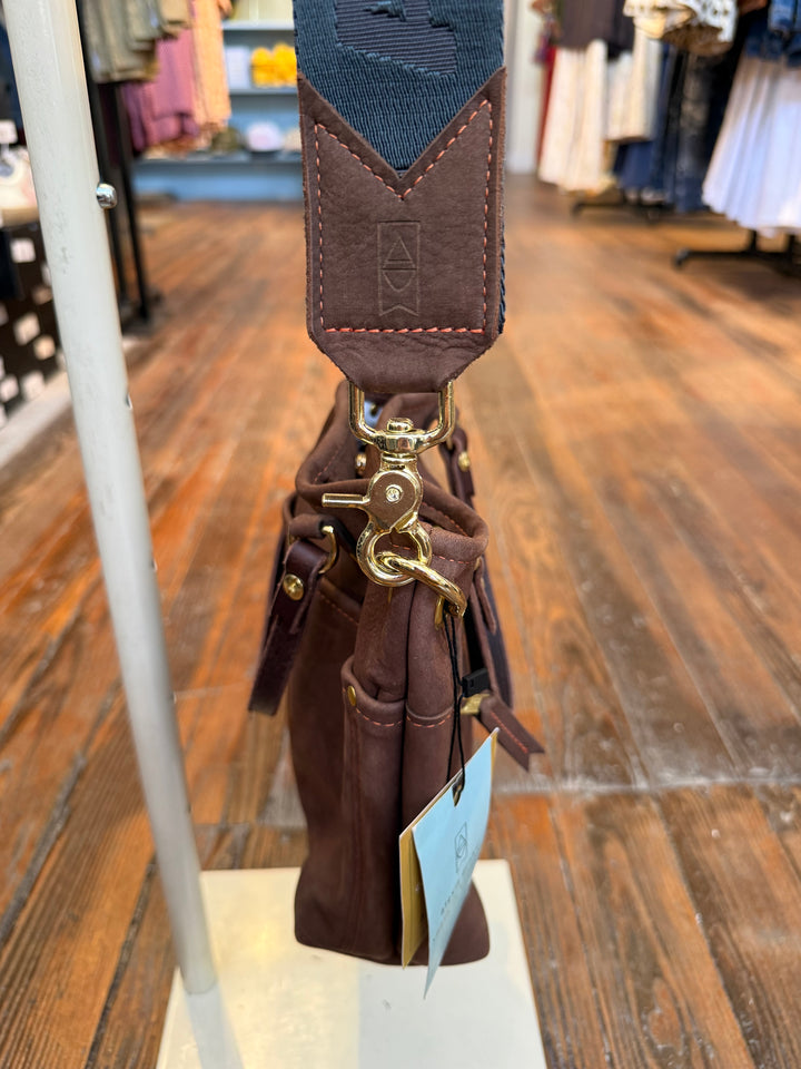Amika Satchel + Crossbody | Mocha Suede