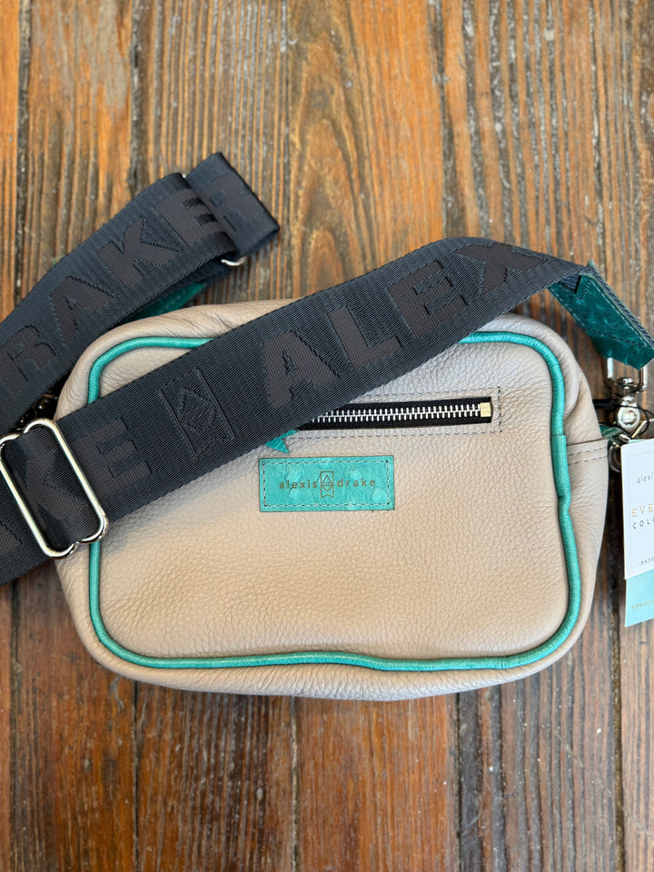 Maeve Crossbody | Stone Grey + Cactus