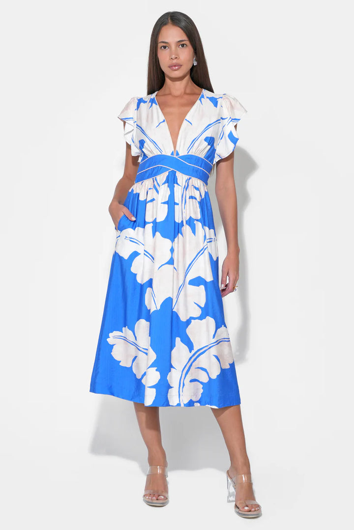 Avery Placement Midi Dress