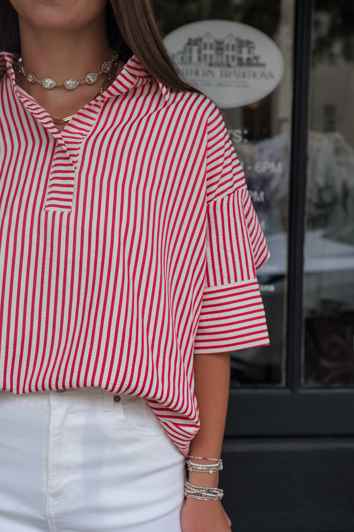 The Freedom Fields Striped Shirt