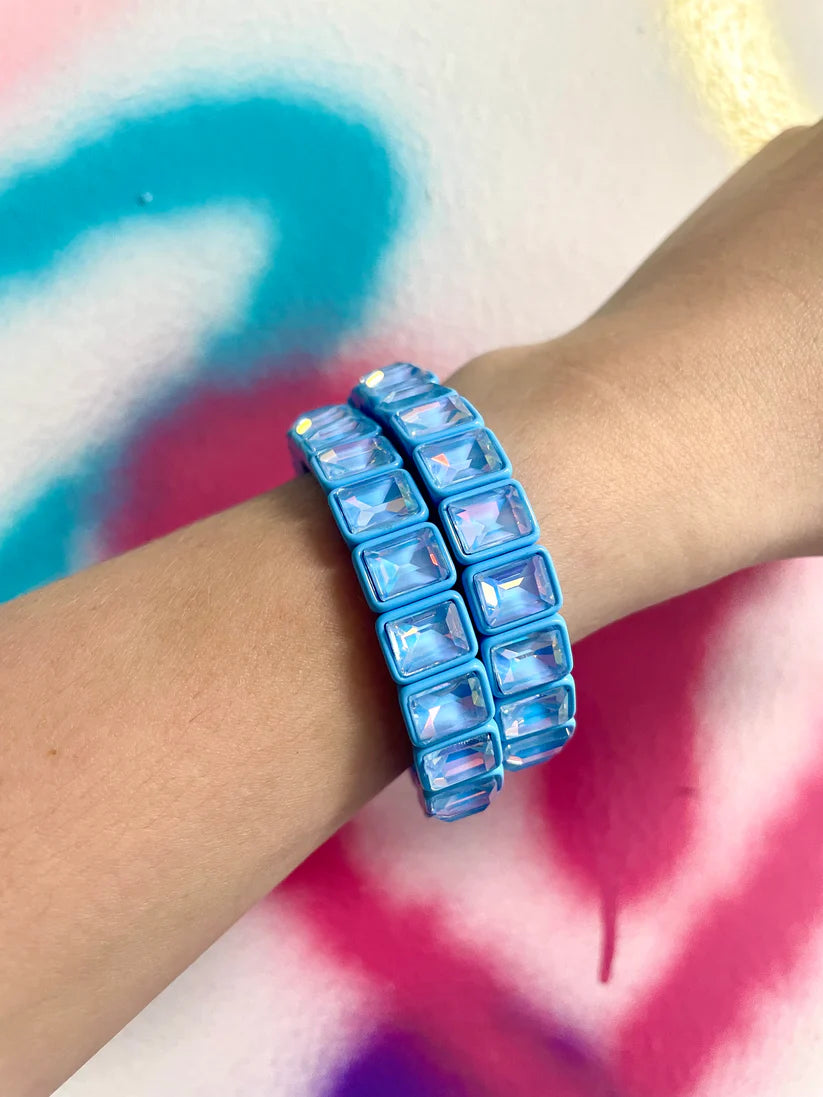 Blue Bowie Bracelet