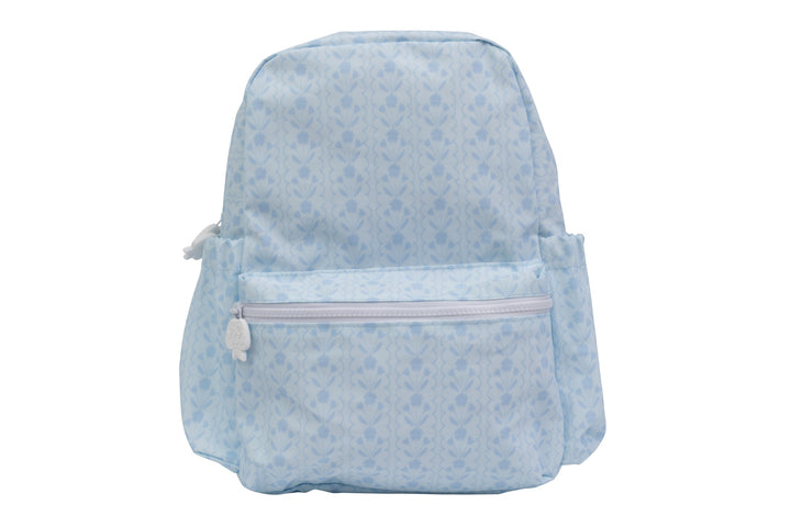 Small Backpack - Blue Floral