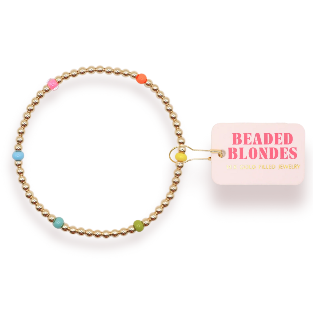 Beaded Blondes Confetti Pop