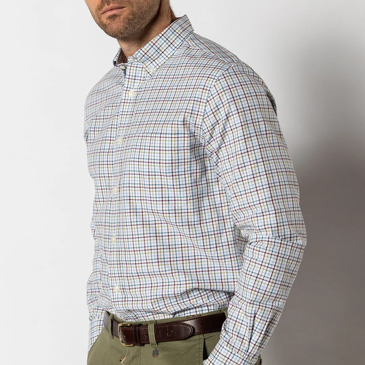 Bennet Cotton Oxford Sport Shirt - Fig