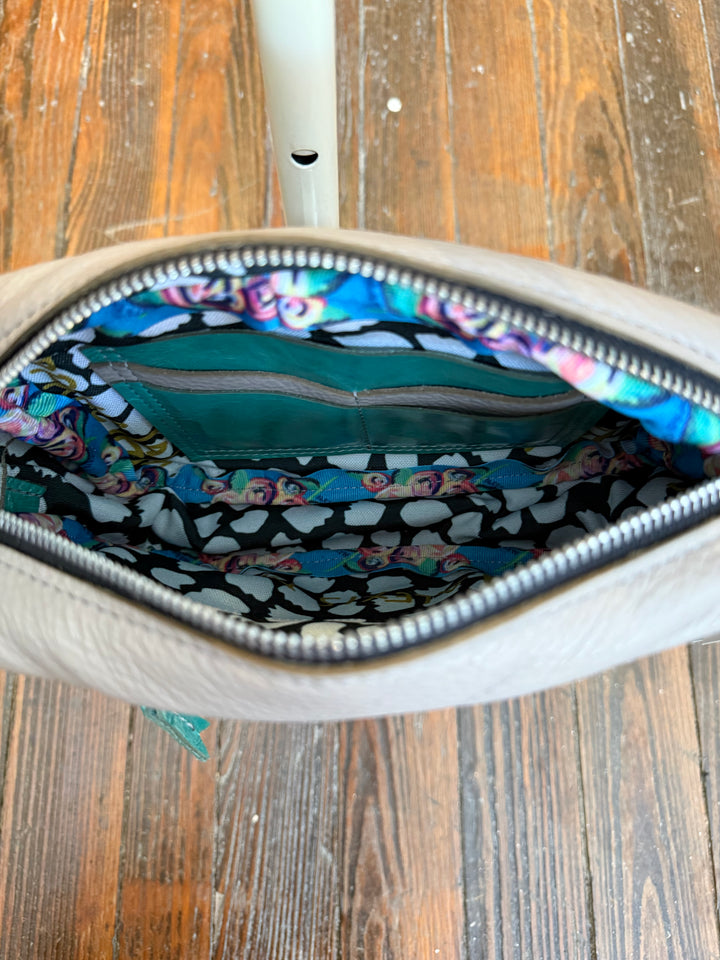Maeve Crossbody | Stone Grey + Cactus