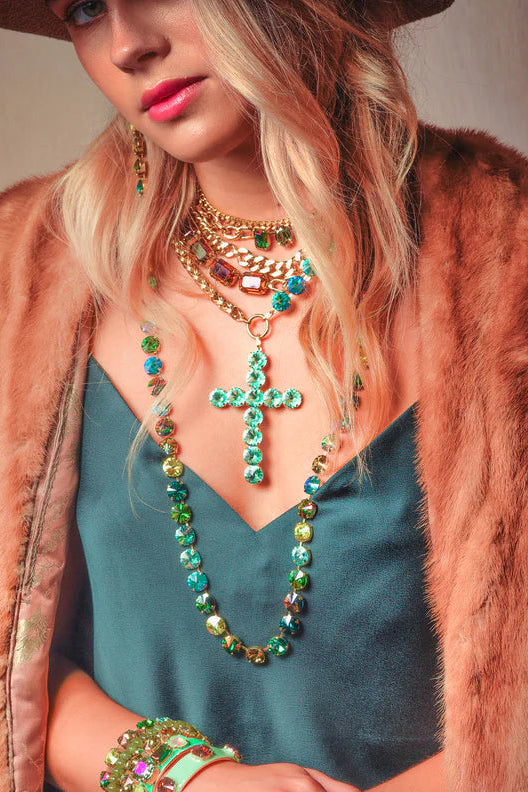 Felicity Necklace - Chysolite