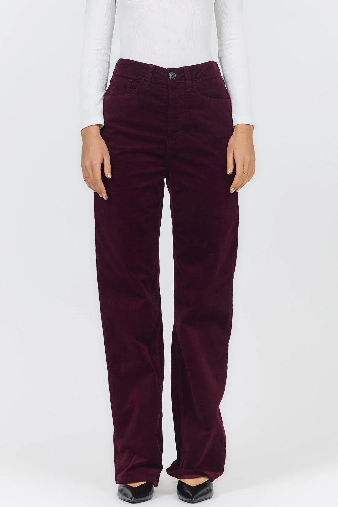 Dear John Holly High Rise Straight Leg - Fig